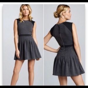 Rebecca Taylor black and grey dress